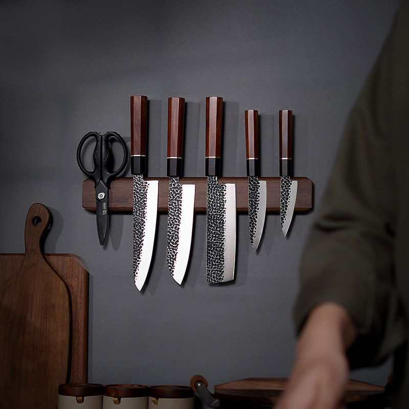 Brand Thick Acacia Wood Magnet - Magnetic Knife Strip บทวิจารณ์และราคา