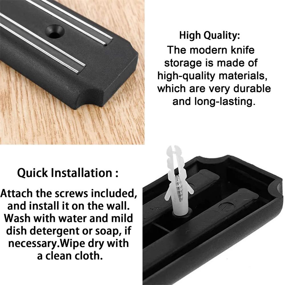 13 Inch Magnetic Knife Holder  - Magnetic Knife Strip บทวิจารณ์และราคา