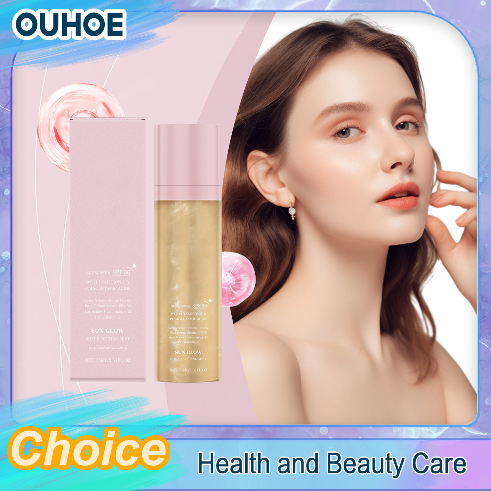 Makeup Setting Spray Spf 50+ S - Oil Mister Spray Bottle บทวิจารณ์และราคา