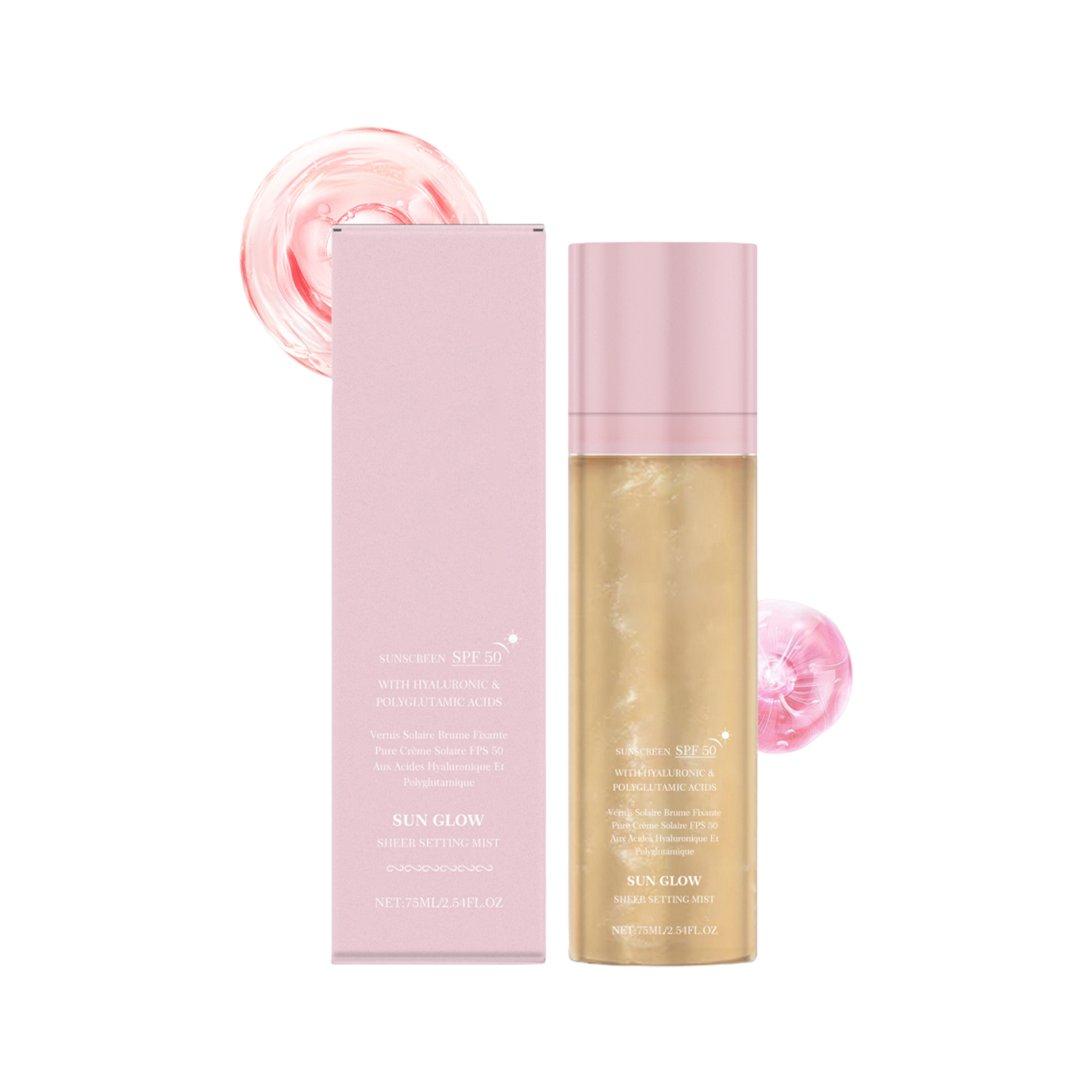 Makeup Setting Spray Spf 50+ S - Oil Mister Spray Bottle บทวิจารณ์และราคา