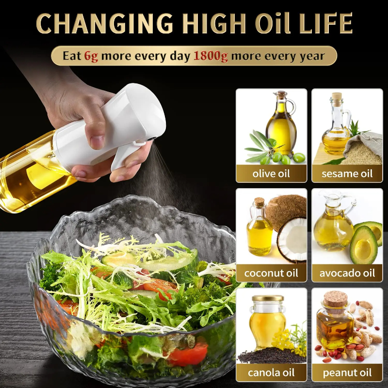 Oil Spray Bottle for Cooking K - Oil Mister Spray Bottle บทวิจารณ์และราคา