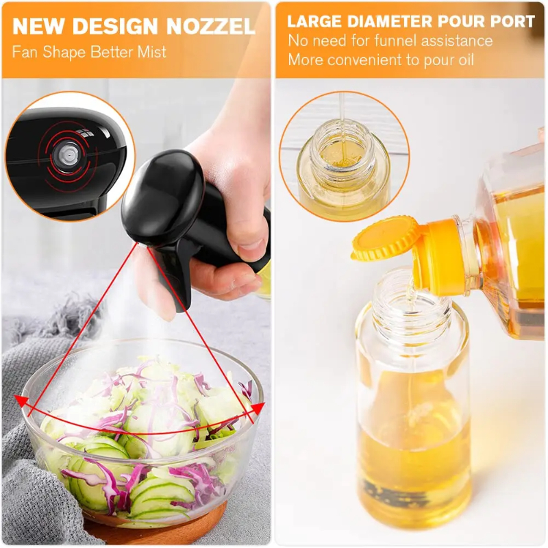 Oil Spray Bottle for Cooking K - Oil Mister Spray Bottle บทวิจารณ์และราคา