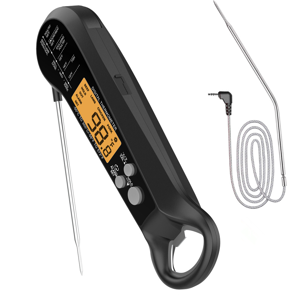 Long Cable Professional Meat T - Meat Thermometer บทวิจารณ์และราคา