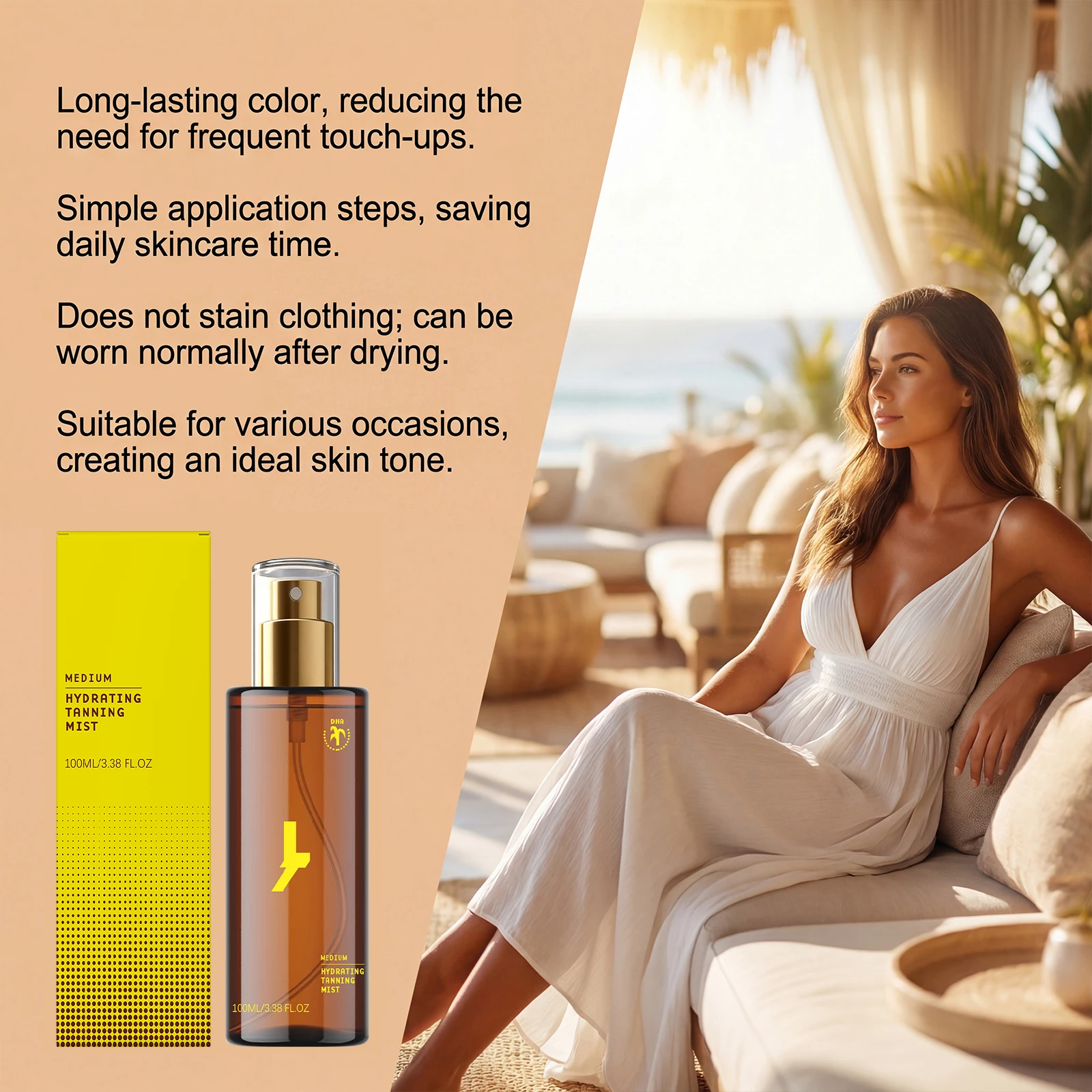 Moisturizing Tanning Spray Abs - Oil Mister Spray Bottle บทวิจารณ์และราคา